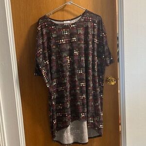 LuLaRoe Multicolor Tunic Top